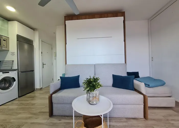 Acogedor Estudio En En Primera Linea De Mar Candelaria