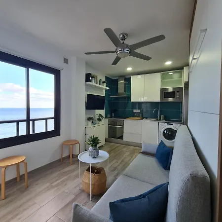 Acogedor Estudio En En Primera Linea De Mar Apartman Candelaria