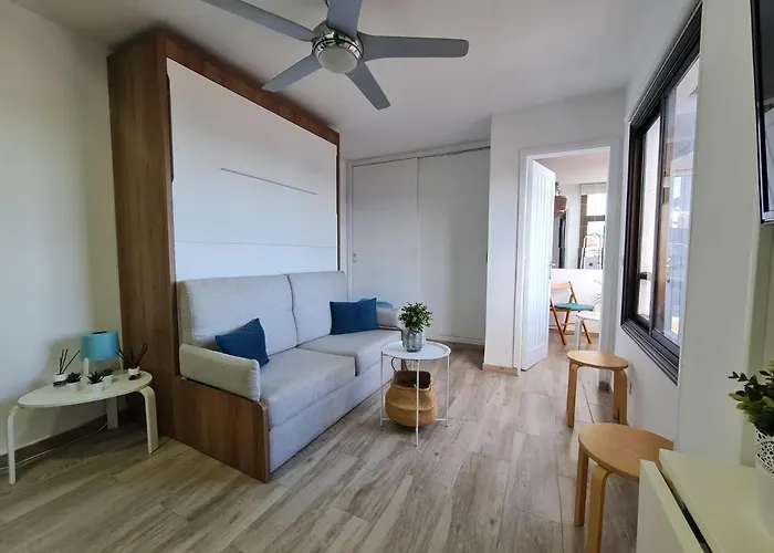 Acogedor Estudio En En Primera Linea De Mar * Candelaria