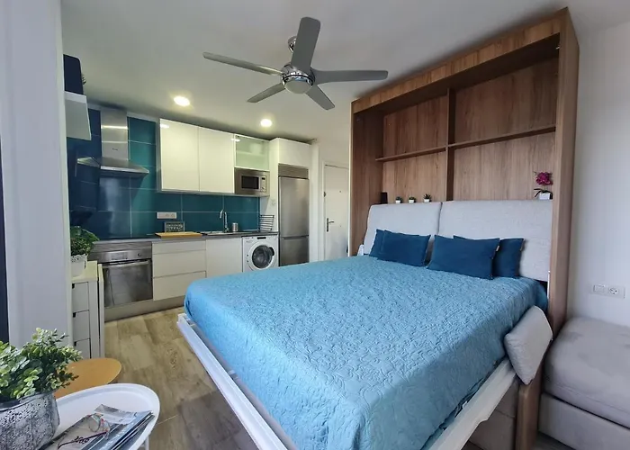 Acogedor Estudio En En Primera Linea De Mar Apartman